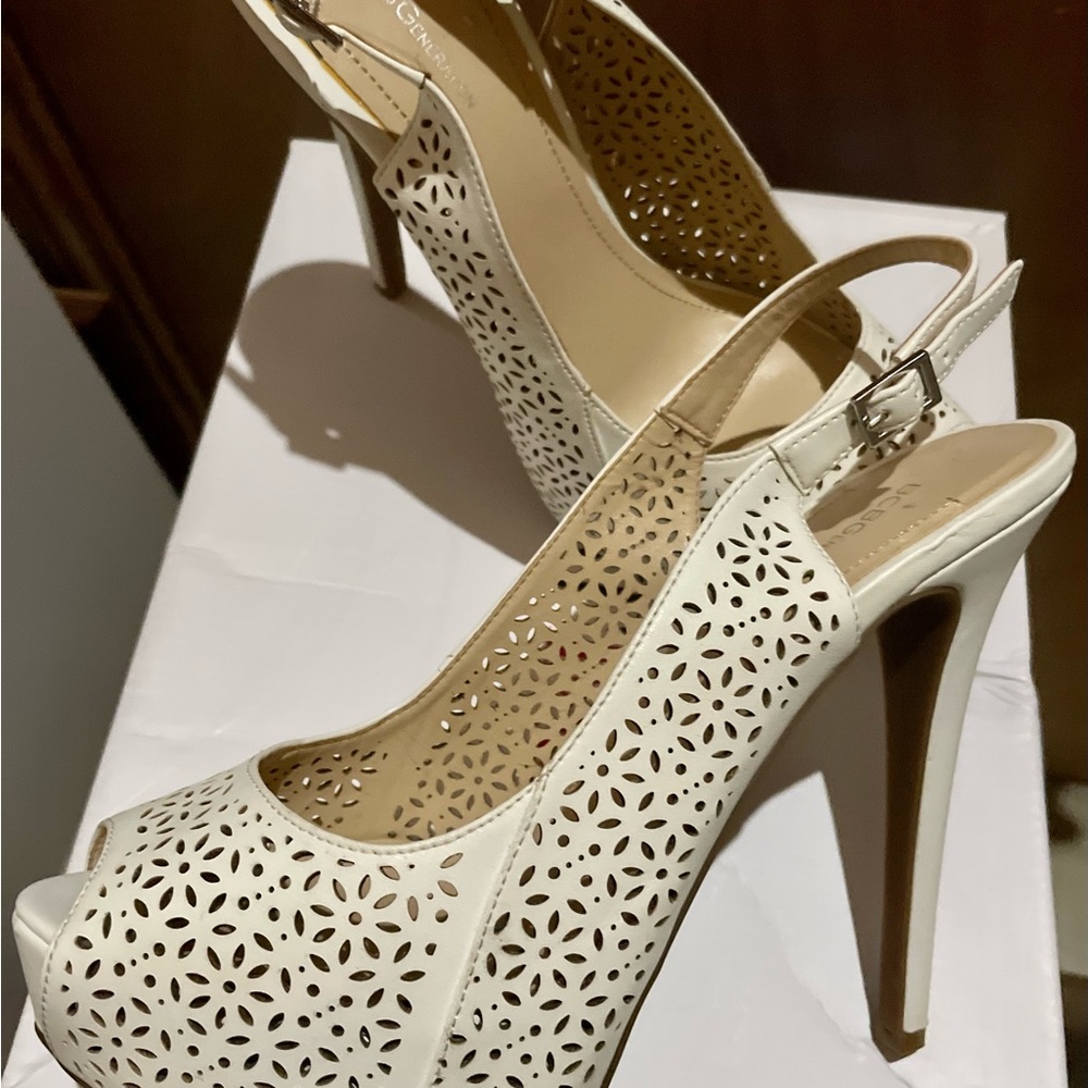 White heels